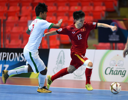 U20 futsal Việt Nam hoà đáng tiếc trước Indonesia
